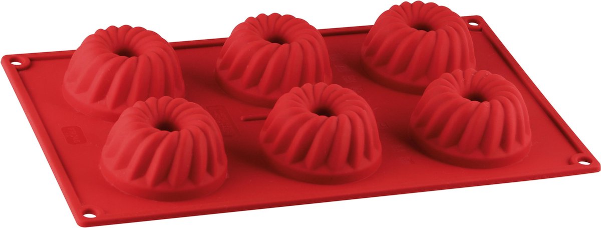 Dr. Oetker Kuchenform Minis - Silikon - 6 Formen