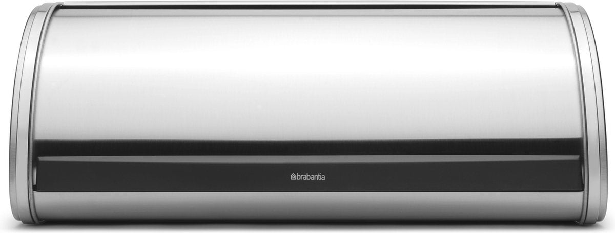 Brabantia Brotkasten – mit Schiebedeckel – mattierter Stahl