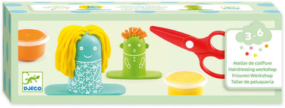Djeco Modelliermasse Friseursalon 3-6 Jahre