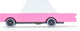 Candylab Toys Candycar World: Pink Sedan (F236) 8,9x4,1x3cm, Holzdruckguss, magnetisch, in Geschenkbox, 3+