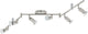 Eglo Buzz - Deckenstrahler - 6 Lichter - LED - Nickel matt