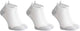 Rogelli Core Laufsocken – 3er-Pack – Weiß Grau – 40 43