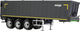 Wiking 077658 Krampe Rollwagen SB II 30 1070, Modell, 1:32, Metall-Kunststoff, ab 14 Jahren, zahlreiche Funktionen, bewegliche Heckklappe, ausziehbare Stützen, grau