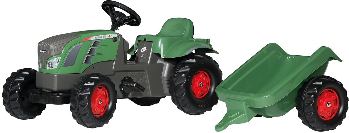 Rolly Toys Treppentraktor Rollykid Fendt 516 Vario Junior Green Grey