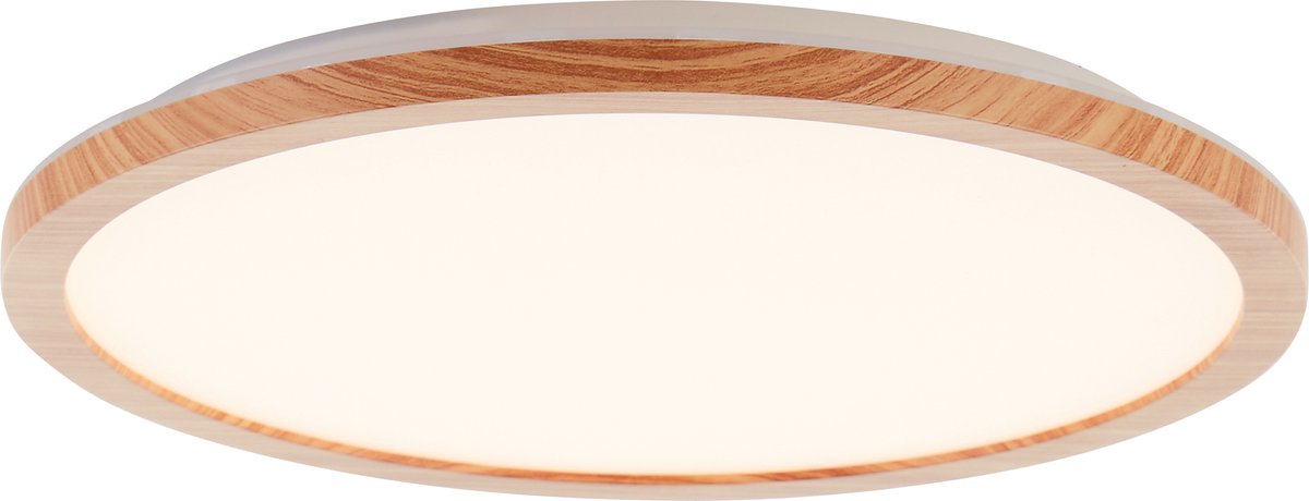 Brilliant Tuco – Deckenleuchte – LED 16 W – 3000 K – Holzeffekt