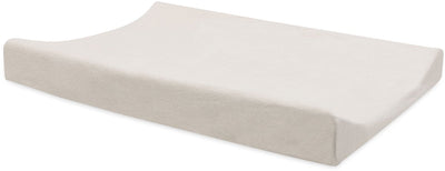 Jollein – Wickelauflagenbezug aus Frottee 50 x 70 cm – Wickelunterlage mit weichem Bezug – Haferflocken