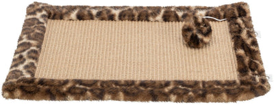 Trixie Kratzmatte Leo Leopardenmuster braun