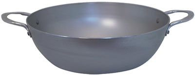 Debuyer de Buyer Mineral B Bratpfanne 24 cm mit 2 Griffen – Stahlblech – PFAS-frei – natürliche Antihaftbeschichtung – induktionsgeeignet