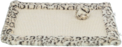 Trixie Kratzmatte Leo Leopardenmuster Creme