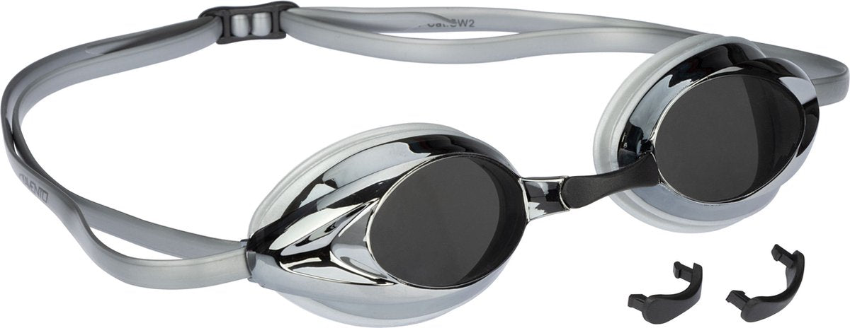 Avento - Schwimmbrille Racing Senior - Silber