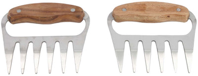 Grizzy Grills Grizzly Grills - Bärenklauen aus Holz - Bärenklauen