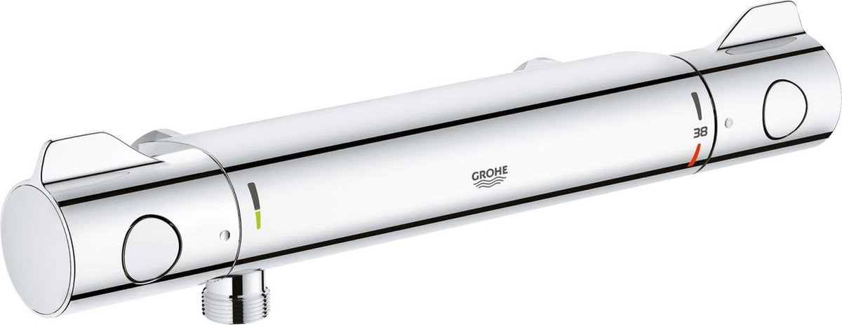 Grohe Grohtherm 800 Thermostat-Duscharmatur – 15 cm – ohne Kupplungen – Chrom