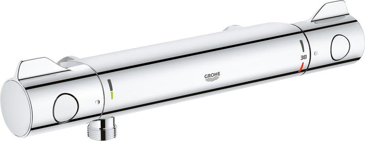 Grohe Grohtherm 800 Thermostat-Duscharmatur – 15 cm – ohne Kupplungen – Chrom