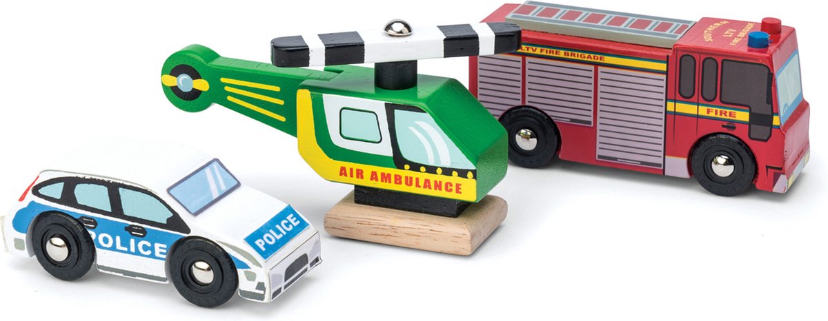 Le Toy von LTV – Einsatzfahrzeug-Set