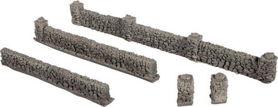 Noch 0058281 h0 Wand mit Mauerwerk aus Basalt