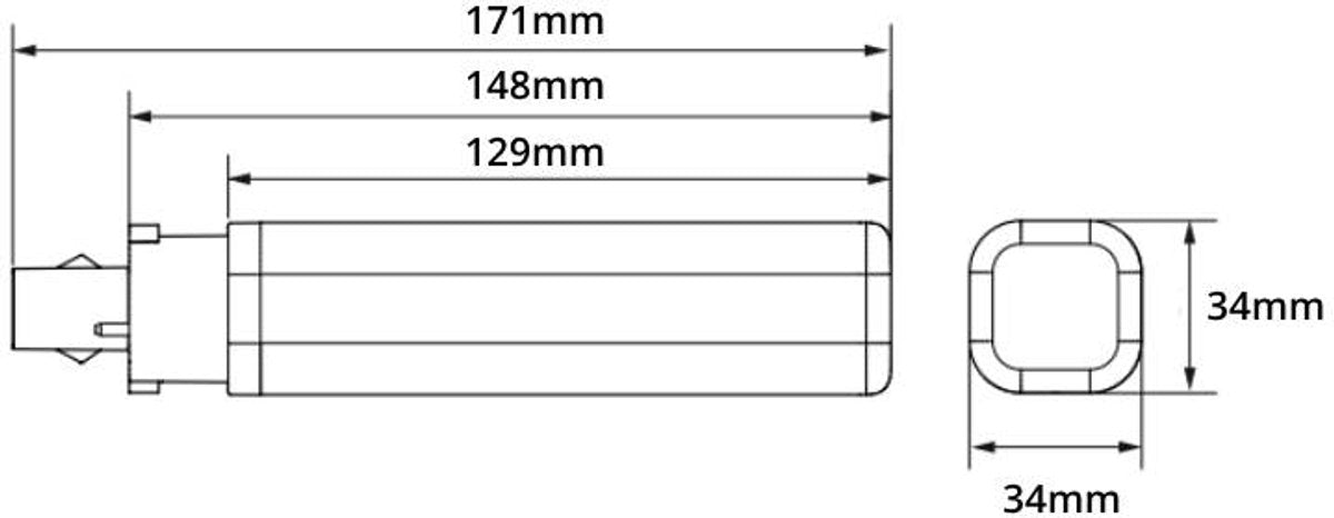 Philips LED Philips Corepro LED PLC 8,9 W G24D-3 4000 K Lampe – E3ZVD
