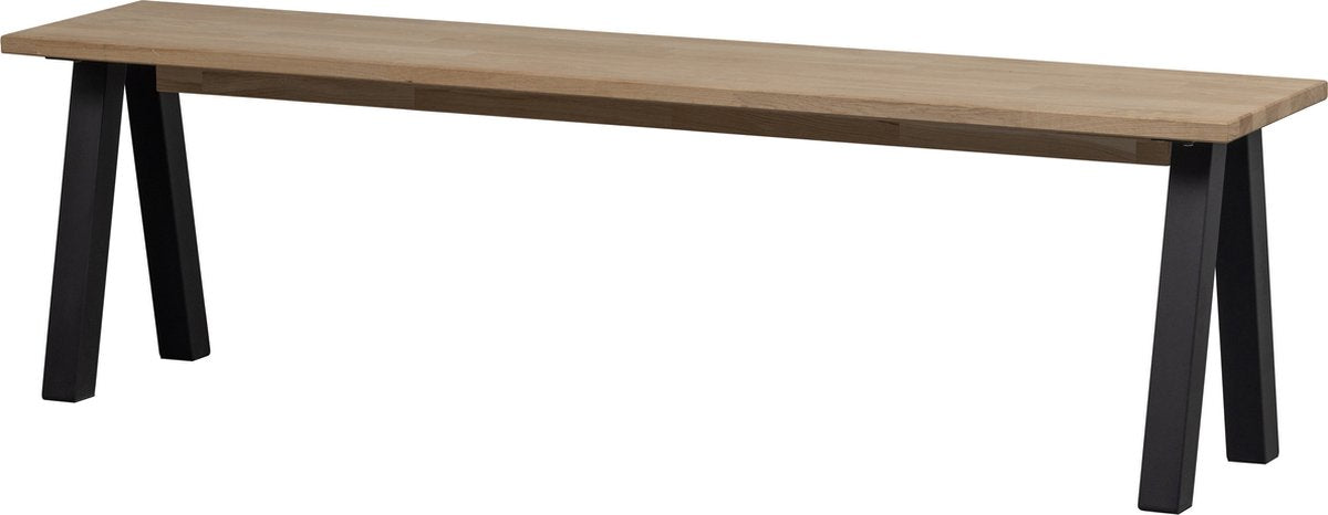 Woood Tablo-Esszimmerbank – Eiche – Natur – 46 x 160 x 35