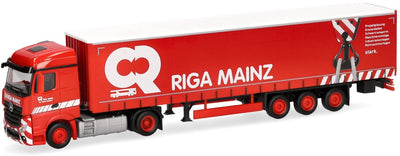 Herpa Mercedes Benz Actros S. g.sz. Riga Mainz