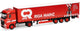 Herpa Mercedes Benz Actros S. g.sz. Riga Mainz