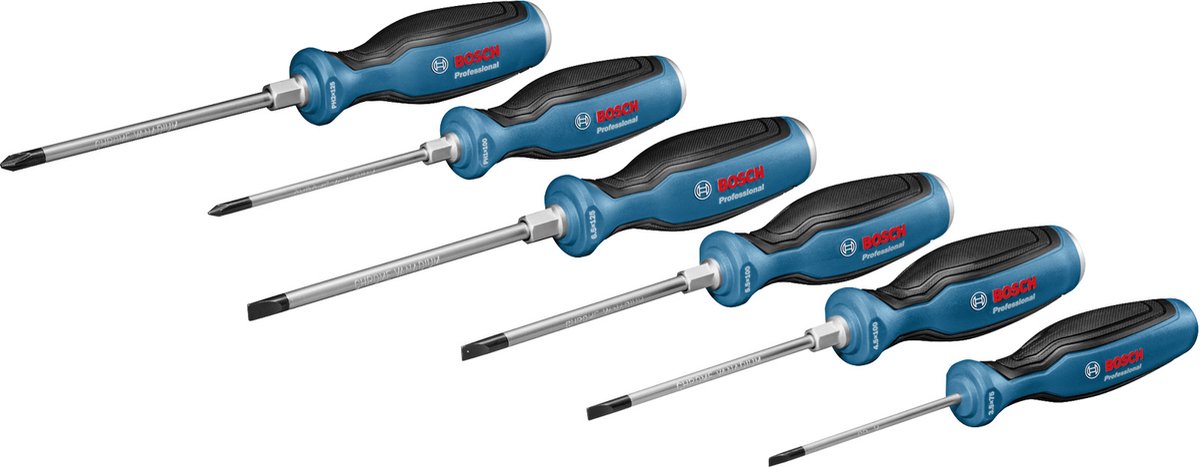 Bosch Schraubendrehersatz 6-teilig PH SL - 1600A016BF