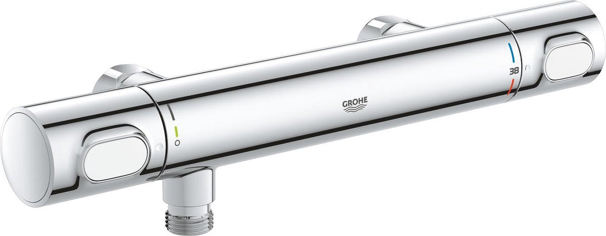 Grohe Präzisions-Thermostat-Duscharmatur – ecojoyâ® – ecobutton – 34799000