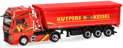 Herpa man tgx gx kipperanhänger kuypers (nl)
