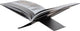 Buchständer „Woood Brook“ – Metall – Schwarz – 12 x 29 x 17 cm