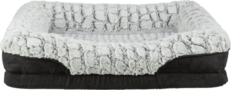 Trixie Vital Hundekorb Lino Angular Schwarzgrau