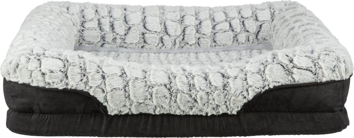 Trixie Vital Hundekorb Lino Angular Schwarzgrau
