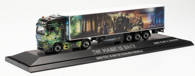 Herpa Man TGX 18.580 GX Kühlanhänger mit Anlagentransport