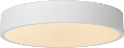 Lucide unar - Deckenleuchte (Deckenleuchte) - ø 30 cm - LED 3 Stufendimmung - 1x18w 2700k - weiß