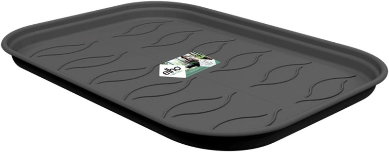 Elho Green Basics Growing Tray Saucer 51 – Untersetzer für drinnen und draußen – Anbau und Ernte – ø 51,0 x H 2,4 cm – Living Black