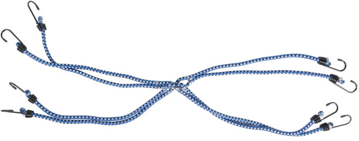 Kinzo Spinnenbinder 80 cm – Gepäckspinne 8 Arme mit Haken – elastisches Spanngummi zur Gepäcksicherung – Gepäckbinder – Gepäckgummi – Gepäcknetz Fahrrad Motorrad Auto