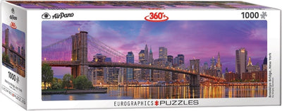 Eurographics New York - Skyline - Brooklyn Bridge - Puzzle 1000 Teile