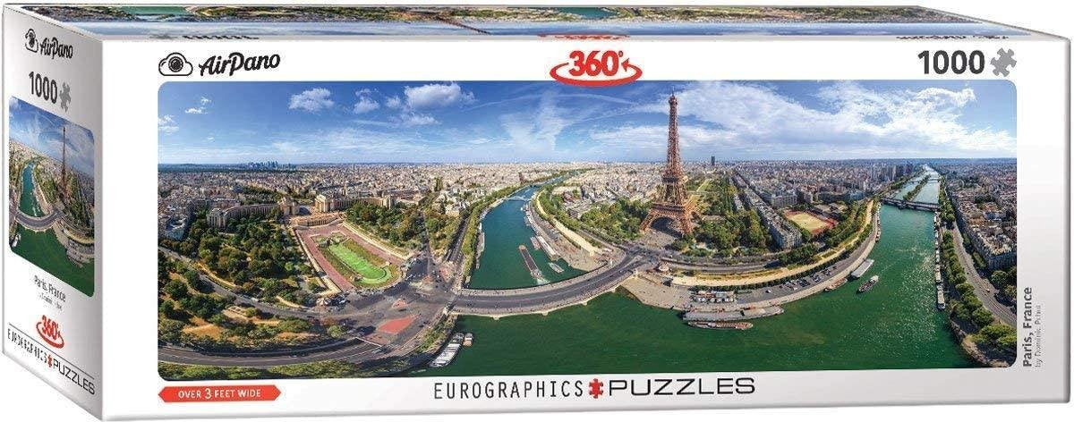 Eurographics Paris Panorama-Puzzle Frankreich 1000 Teile
