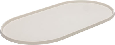 Entworfen von Lotte Oona Tischset Hund Katze – Tischset Futternapf – spülmaschinenfest – Silikon – Beige – 55 x 30 x 1,7 cm