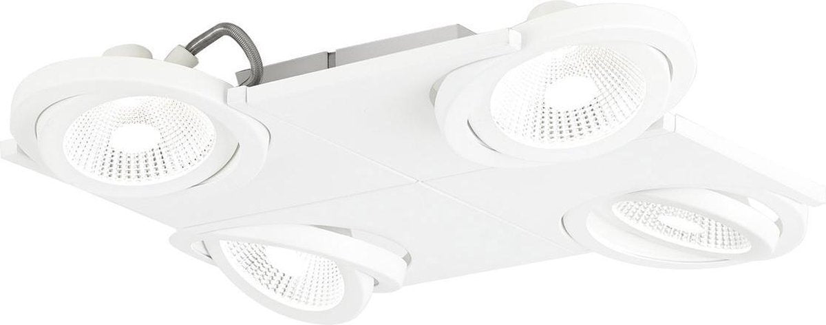 Eglo Design Brea - Spot - 4 Lichter - Weiß, klar