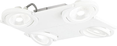 Eglo Design Brea - Spot - 4 Lichter - Weiß, klar