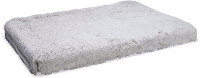Beeztees siba - orthopädisches Hundekissen - flauschig - beige - 100x70x9 cm - Größe L -