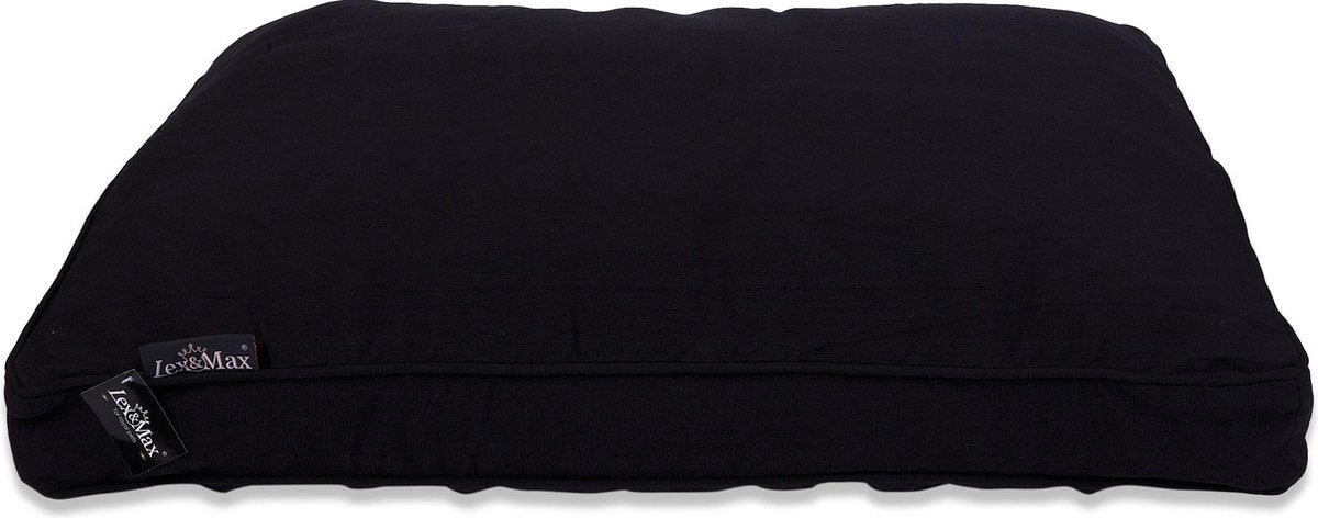 Lex Max Hundekissen Profi schwarz – Laufstallbett – 90 x 65 cm