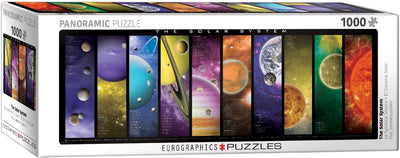 Eurographics – Das Sonnensystem – 1000 Teile 96×32cm (B×H) – Panorama-Puzzle