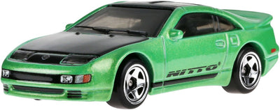 Heiße Räder Nissan 300zx Twin Turbo | Straßenszene der 90er Jahre | 1:64 Hot Wheels jcb59