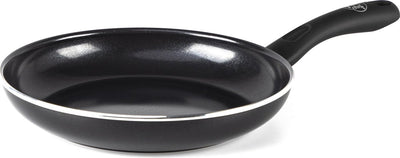Greenchef Diamant-Bratpfanne 28 cm – PFA-freie Antihaftbeschichtung – Induktions-Bratpfanne – Keramik-Bratpfanne – ofenfest bis 160 °C – Kühlgriff – Schwarz