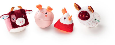 Lilliputiens – Set mit 4 Nutztieren