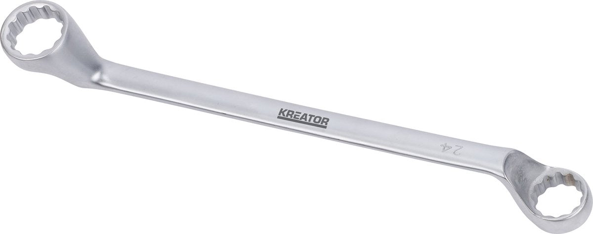 Kreator – Handwerkzeuge – krt501109 – Doppelringschlüssel – 250 mm, 24 x 27 mm