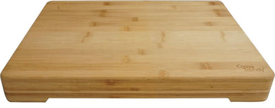 Gemütlicher, trendiger, trendiger Hackblock – Bambus – 30 x 40 x 5 cm