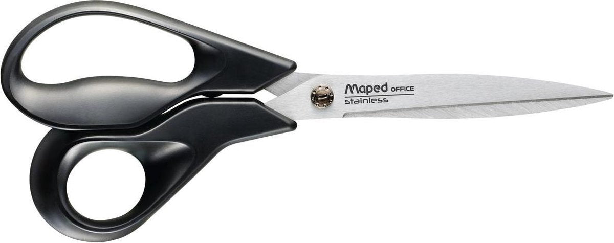 Maped Office Advanced Green Schere 21 cm – asymmetrisch – schwarz