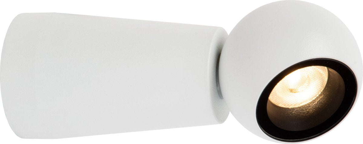 Lucide ipsos – Badezimmerwandleuchte – LED – 1x6 W 2700 K – IP54 – Weiß