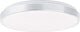 Brilliant Livius – Deckenleuchte – LED 36 W – Fernbedienung – Nickel