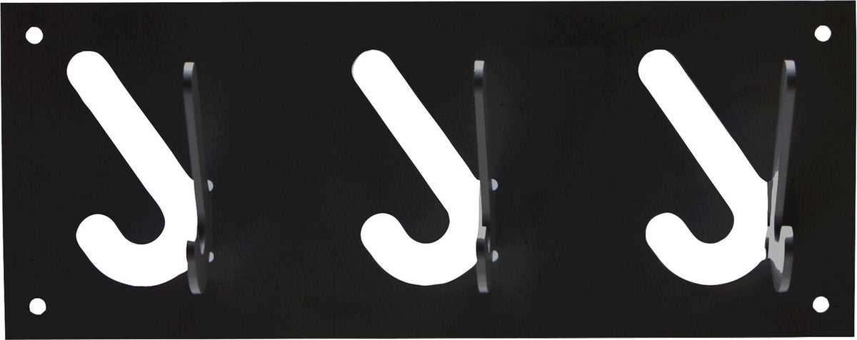 Gispen 1x3 - Garderobenständer - Schwarz - 30 cm breit
